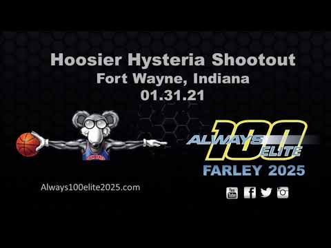 Hoosier Hysteria Shootout 1.31.21: Always 100 Elite Farley 2025