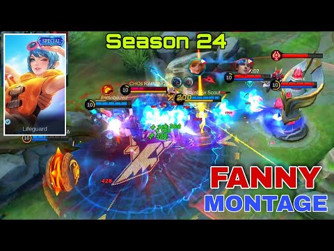 FANNY FREESTYLE MONTAGE Season 24 Mobile Legends Bang Bang