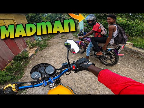 FULL UNCUT RIDE From St. Mary To St. Andrew Jamaica - 2 Yeng Yeng Bikes Chopping Up Road