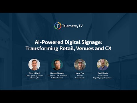 [Webinar] AI-Powered Digital Signage: Transforming Retail, Venues and Customer Experience
