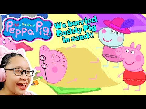 My Friend Peppa Pig - Peppa and I went to the BEACH!!!