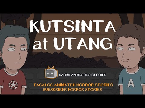 KUTSINTA at UTANG (Karimlan Animated Horror Stories) Comedy True Story Tagalog