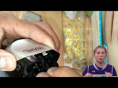 How to replace the spring on a WAHL razor