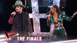 The Finals: Kelly Rowland and Boy George sing &#39;Runaway Train&#39; | The Voice Australia 2019