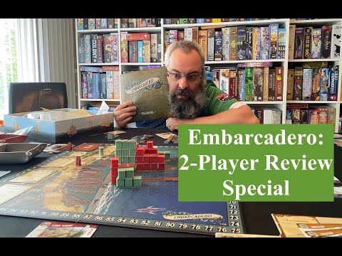 Embarcadero Board Game 2-player review!…with Justin and Max