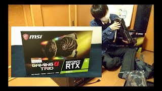 【RTX2080Ti】40万円PC自作&簡易ベンチ動画(DbD、FF15、MGS5)