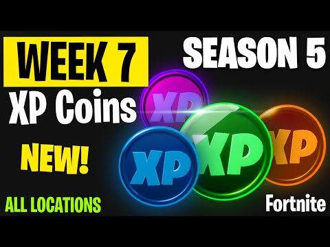 *ALL LOCATIONS* Week 7 XP Coins (ALL 10 XP Coins) - Season 5