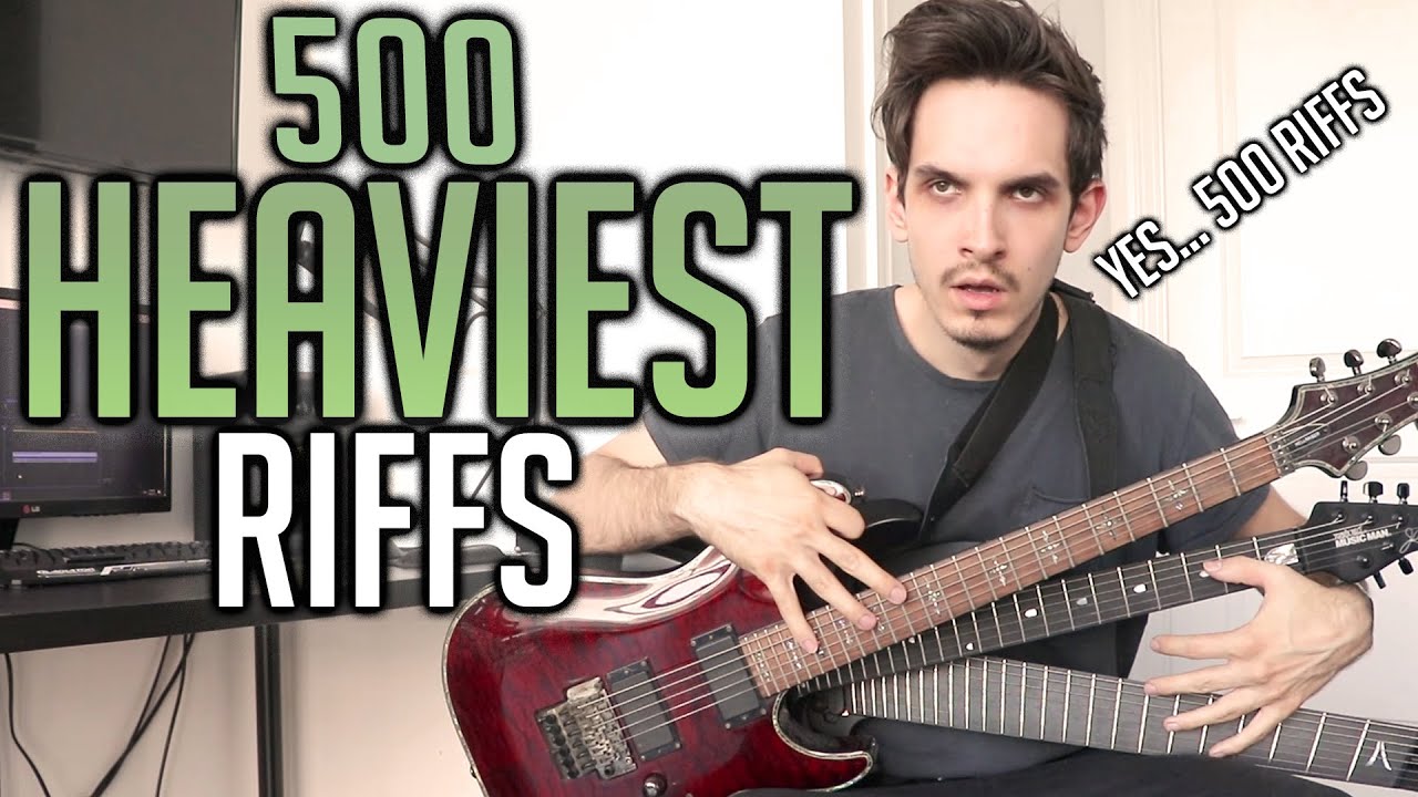 500 Heaviest Riffs - YouTube