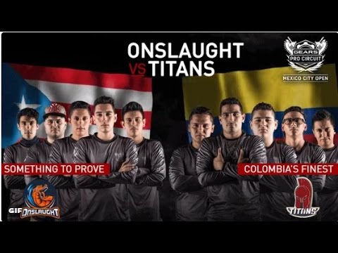 Titans vs Onslaught Game 1   Gears Pro Circuit Mexico Open Group A
