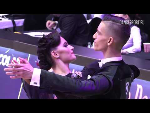 Jakub Bruck - Anna Riebauerova CZE, Viennese Waltz | WDSF European Championship Youth Standard