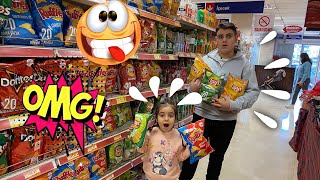 İNCİ VE ÇINAR MARKET VLOG MARKETTE TOP OYNADILAR❗️❗️