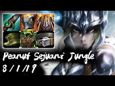 SKT Peanut Sejuani Jungle vs Gragas | Korea High Elo Replays