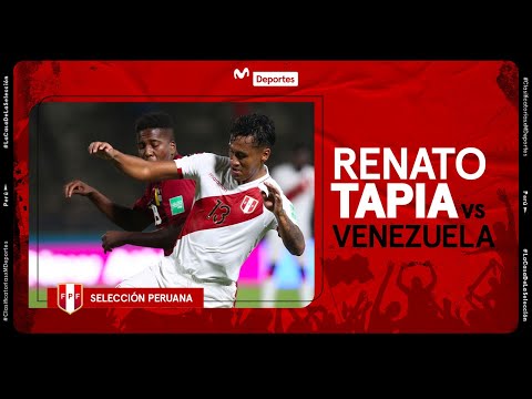 RENATO TAPIA vs. VENEZUELA: Las mejores jugadas del volante peruano | ELIMINATORIAS QATAR 2022 ⚽