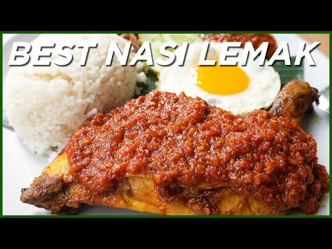 Nasi Lemak Ayam Taliwang | The Best Nasi Lemak Ep 10