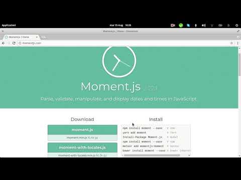 GESTIONE DELLE DATE IN JAVASCRIPT (3/4)