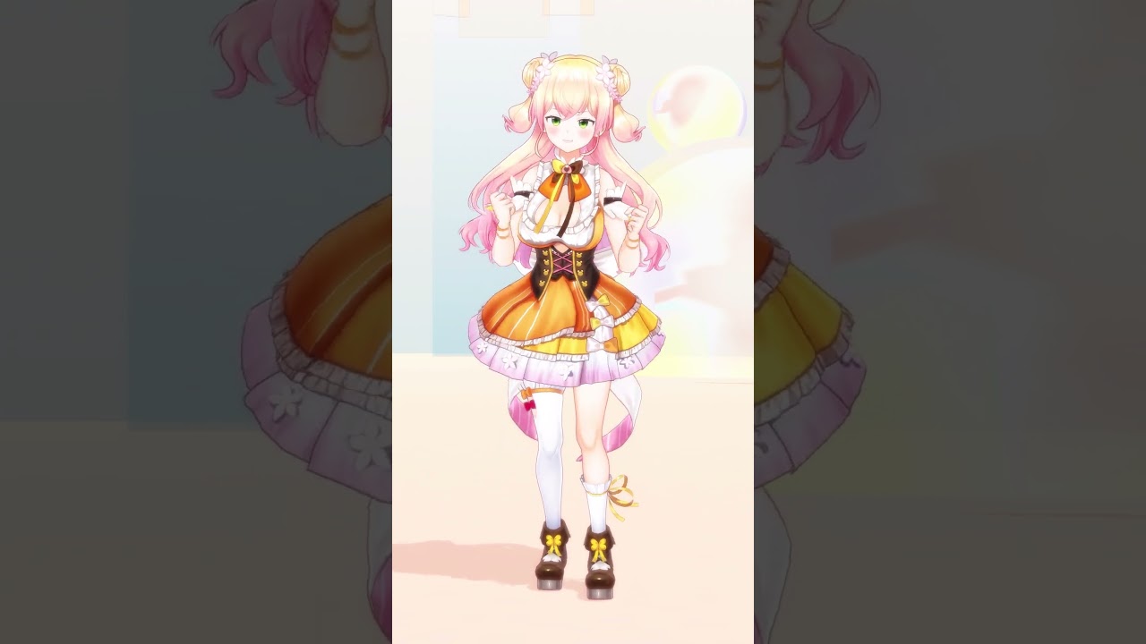 桃鈴ねね/頑張りたい人へ 【 hololive MMD 】