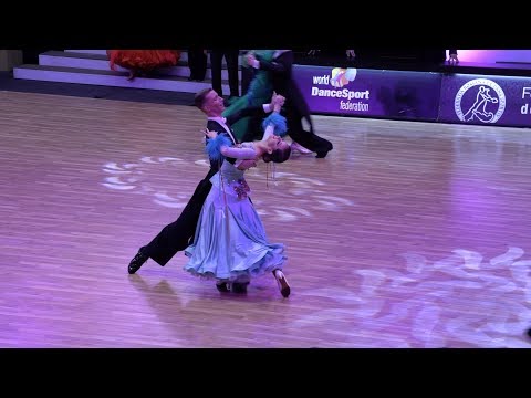 Gavrilo Petkovic - Sara Jevtic SRB, Slow Foxtrot | WDSF European Championship Youth Standard