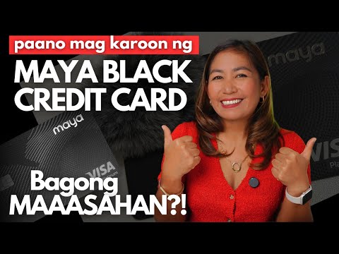 Bagong Maaasahan! Maya Black Credit Card, Baka Ito Na Ang Hanap Mo!