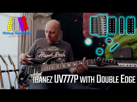 The only Ibanez UV777P with a Double Edge trem in the world
