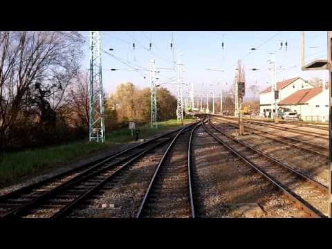 Führerstandsmitfahrt /Cab Ride/ Sopron - Ebenfurth  (Time Lapse)