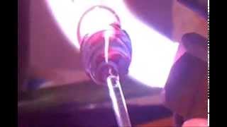 K2 Glass Blowing Some Spoons with Wig Wags GLASS PIPES