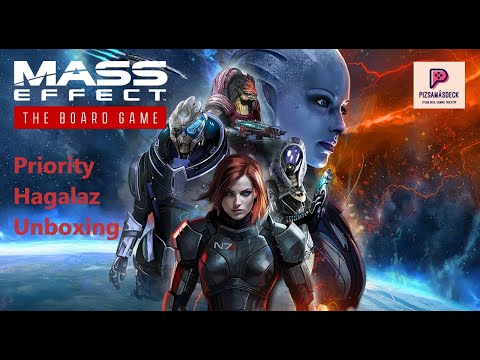 Tabletop - Unboxing, Mass Effect: Priority Hagalaz - Pizsamás Deck