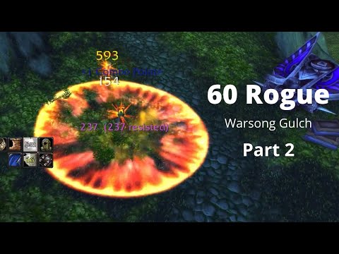 WoW Classic Rogue PvP - Higher the Rank, Easier the Kill *Part 2* - WSG