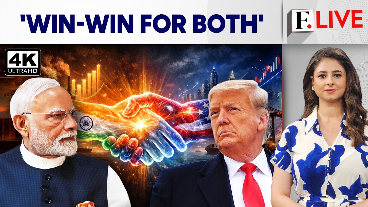 India-US Trade Deal Nears Final Stage After Trump's Tariffs Row | Firstpost Live