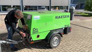 Kaeser M43 Kubota 4,2 m3 / min 7 Bar 30 kW Mobiele Silent Diesel Compre モバイルコンプレッサ販売用 - 画像 4 | Machineryline JP Kaeser M43 Kubota 4,2 m3 / min 7 Bar 30 kW Mobiele Silent Diesel Compre モバイルコンプレッサ | 画像 4 - Machineryline