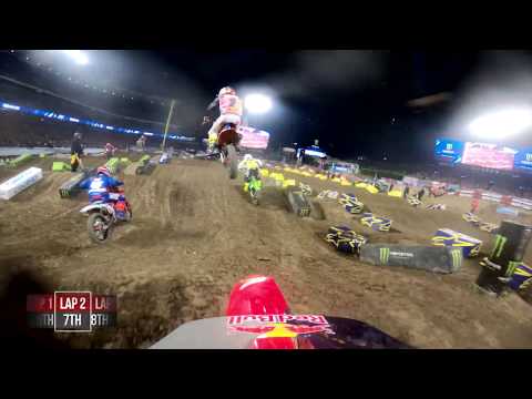 GoPro: Ken Roczen - 2020 Monster Energy Supercross - 450 Main Event Highlights  - Anaheim 1