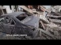 Scenes of destruction in Lebanese border village hit by Israeli strikes - Video