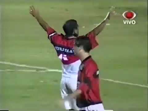 Romário e Leandro Machado vs Independiente (1999) - Flamengo goleia e Piu-Piu e baixinho na Mercosul
