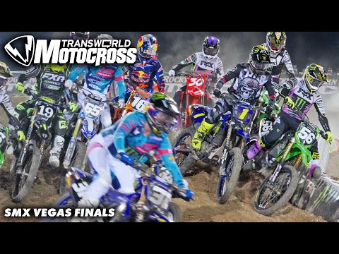 Shimoda VS Deegan | Vegas SMX Finals [250] Race Highlights $500,000 Championship