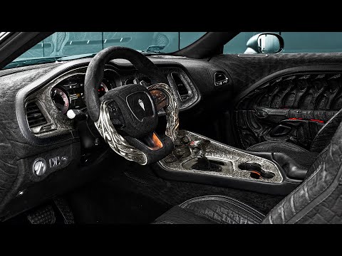 Dodge Challenger SRT Hellcat - Stunning Project from Carlex Design in detail