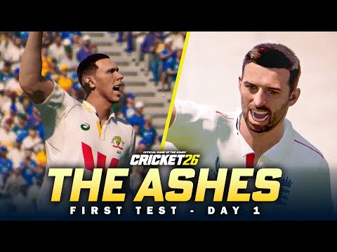 CHAOTIC FIRST DAY - The Ashes - First Test | Cricket 26