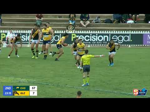 Eagles' Lachie Jones takes a massive hanger - Rd 12 Statewide Super League