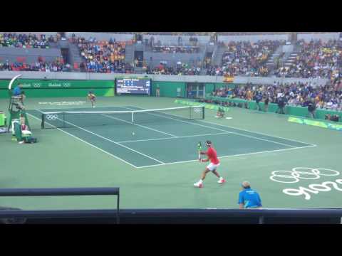 Rafael Nadal vs Thomaz Bellucci match point 2016