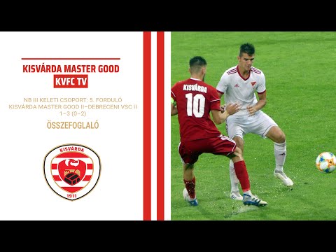 KVFC TV: NB III KELETI CSOPORT 5. FORDULÓ: Kisvárda Master Good II–DVSC II 1–3 (0–2) összefoglaló