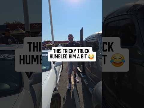 This tricky truck humbled my blind husband #blind #classictrucks
