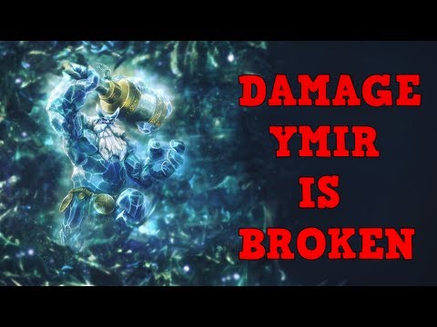 DAMAGE YMIR IS BROKEN!! Smite Damage Ymir Build!