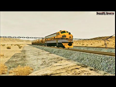 Locomotive 🚂 Trains vs Chain Crashes#2 - BeamNG Drive || Trains Crashes