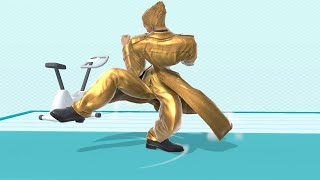 【スマブラSP】ねじれるカズヤ　はい、戻します。