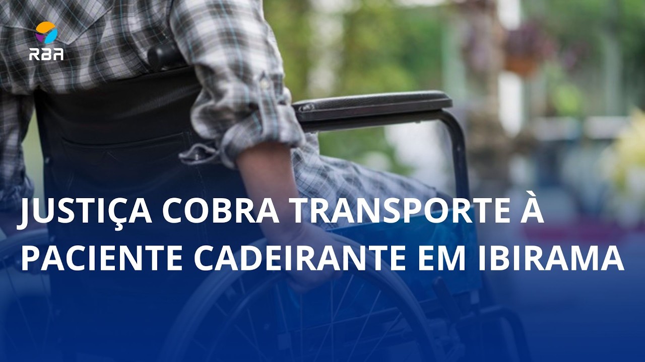 Justiça cobra transporte exclusivo à paciente em Ibirama