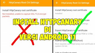 [ HttpCanary ] Cara Install HttpCanary Di Versi Android 11