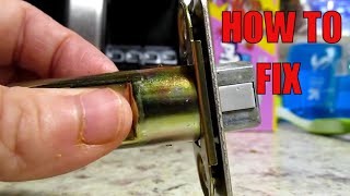 How to fix a jammed Kwikset indoor latch