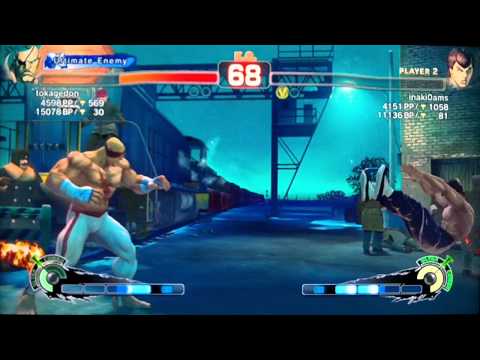 SSF4 AE:2012 tokagedon (Sagat) vs inaki0ams (Fei Long)