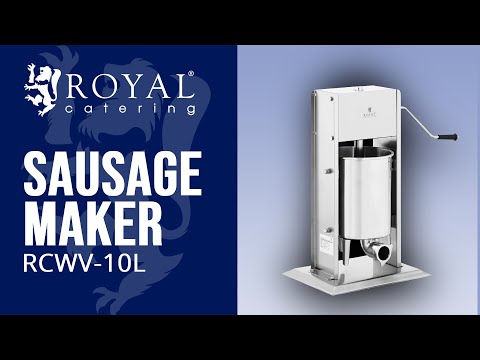 video - Factory second Sausage Maker - vertical - 10 L