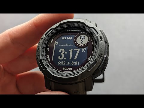 Garmin Instinct 2 Watchfaces - All Delivered Watchfaces & How to Change /Customize Watchface