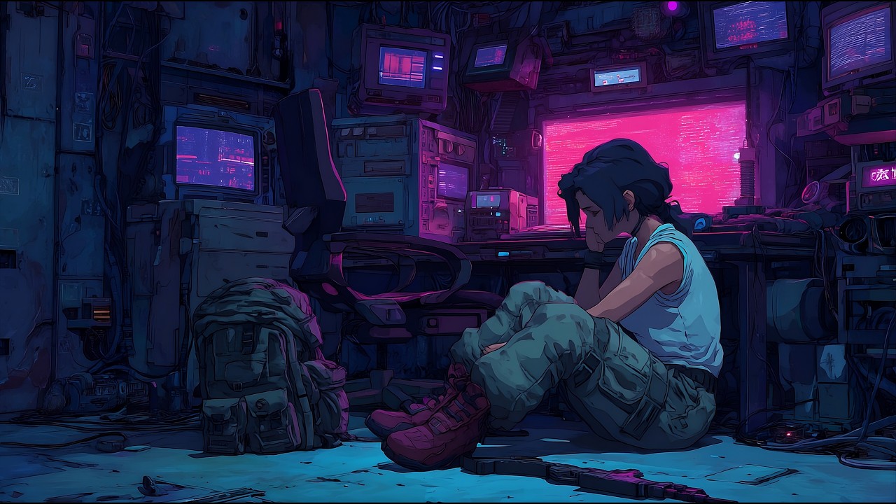 𝟭𝟵𝟴𝟲 𝗥𝗢𝗢𝗧 // Darkwave and Synthwave Mix for Productive Coding