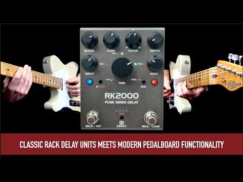 Keeley RK2000 Funk Siren Delay Pedal image 5
